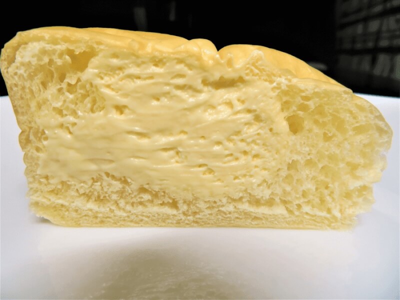 商品説明外装清水屋生クリームパン6個入りチーズレモン味断面図